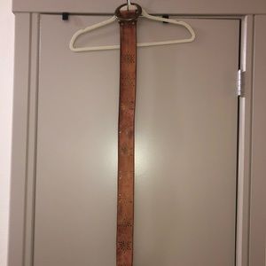 Genuine leather belt